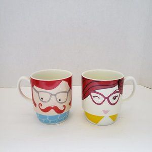 Portmeiron Boy Girl Stacking Mugs Cups